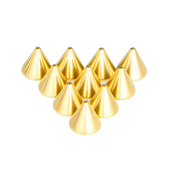 Stainless Steel Punk Accessories Electroplating Geometric Earrings Lip Nail Eyebrow Nail Umbilical Nail Replacement Ball Pointed