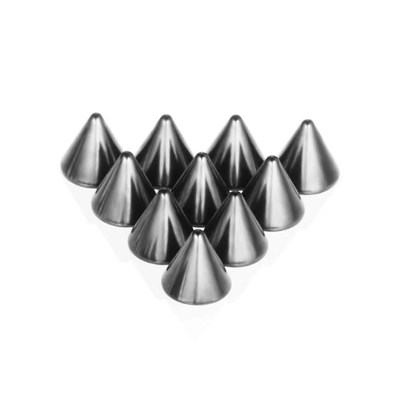 Stainless Steel Punk Accessories Electroplating Geometric Earrings Lip Nail Eyebrow Nail Umbilical Nail Replacement Ball Pointed