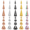 Stainless Steel Punk Accessories Electroplating Geometric Earrings Lip Nail Eyebrow Nail Umbilical Nail Replacement Ball Pointed