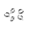 Stainless Steel Punk Ear Clip Welding Ring Electroplated Diy Jewelry Accessories