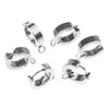 Stainless Steel Punk Ear Clip Welding Ring Electroplated Diy Jewelry Accessories