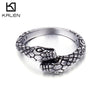 Stainless Steel 18K Gold Plated Punk Snake Rings