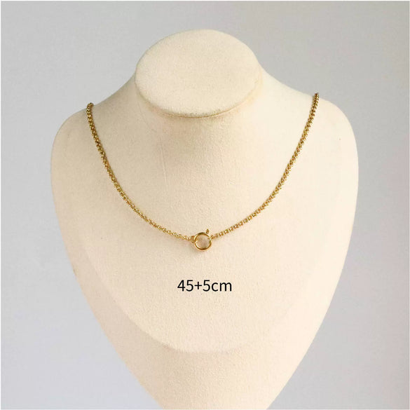 Stainless Steel Rainbow Zircon Love Pendant Necklace With Electroplating