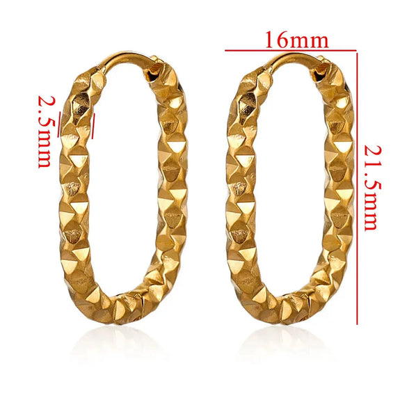 Stainless Steel Rectangular Ear Buckle With Starry Batch Pattern Polished And Electroplated For Jewelry Making Accessories