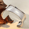 Stainless Steel Retro Geometric Electroplated Women's Bracelet