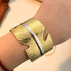 Stainless Steel Retro Geometric Electroplated Women's Bracelet