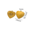 Stainless Steel Retro Starfish Love Diamond Pendant Bow Necklace Electroplating Jewelry Accessories