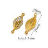 Stainless Steel Retro Starfish Love Diamond Pendant Bow Necklace Electroplating Jewelry Accessories