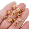 Stainless Steel Retro Totem Beads For Diy Jewelry Accessories Electroplated