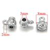 Stainless Steel Retro Totem Beads For Diy Jewelry Accessories Electroplated