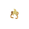 Stainless Steel Ring Heart Shape Electroplating Natural Geometric Style Women's Jewelry