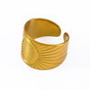 Stainless Steel Ring Holder Vintage Style Tray With Twist Adjustable Design And Electroplating Treatment