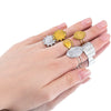 Stainless Steel Ring Holder Vintage Style Tray With Twist Adjustable Design And Electroplating Treatment