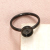 Stainless Steel Ring Jewelry Geometric Style Polish Diy Empty Ring Base