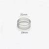 Stainless Steel Ring Opening And Closing Tool Handmade Diy Jewelry Tool Electroplated Metal