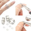 Stainless Steel Ring Opening And Closing Tool Handmade Diy Jewelry Tool Electroplated Metal