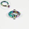 Stainless Steel Round Ball Clip Punk Stylish Electroplated Unisex Nose Ring Earring