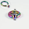 Stainless Steel Round Ball Clip Punk Stylish Electroplated Unisex Nose Ring Earring