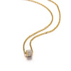 Stainless Steel Round Bead Electroplated Diamond Beads Bracelet And Necklace Jewelry Accessories