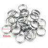 Stainless Steel Round Bead Electroplated Diy Jewelry Accessories Bracelet Necklace Spacer