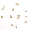 Stainless Steel Round Connection Buckle Electroplated Diy Jewelry Accessories For Necklace And Bracelet