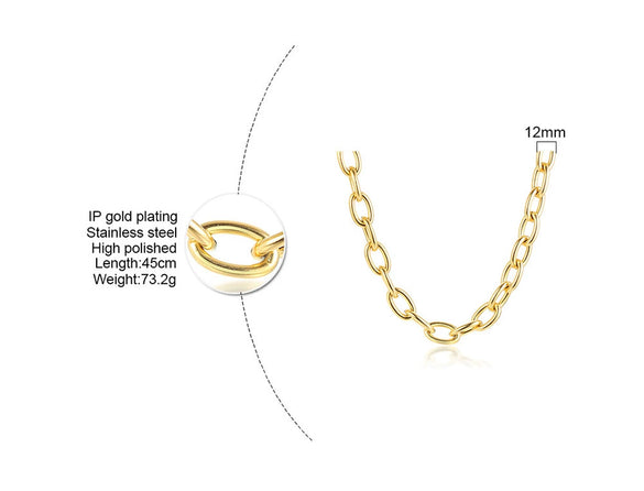 Stainless Steel Round Cross Fashion Chain Bracelet Necklace