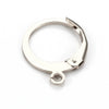 Stainless Steel Round Ear Hook Earrings Jewelry Accessories With Electroplating For Men And Women