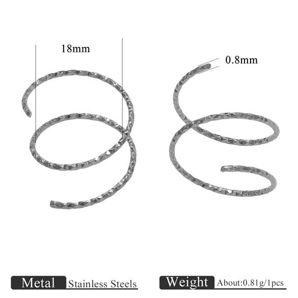 Stainless Steel Round Flower Bead Ring Vacuum Plated Diy Pearl Opening Ring Holder