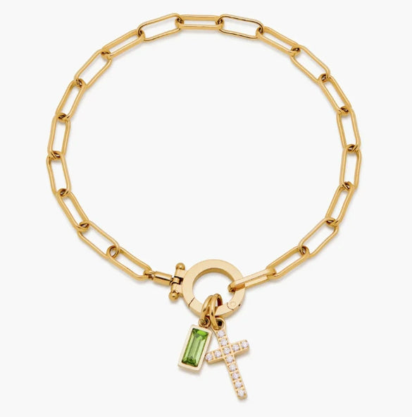 Stainless Steel Round Geometric Handmade Jewelry Buckle 18K Goldplated For Necklace Bracelet