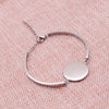 Stainless Steel Round Geometric Polished Diy Jewelry Bracelet Accessories