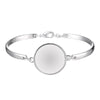 Stainless Steel Round Geometric Polished Diy Jewelry Bracelet Accessories