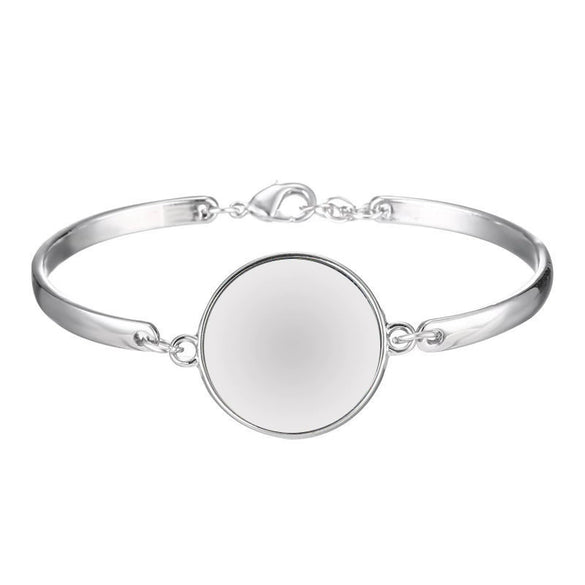 Stainless Steel Round Geometric Polished Diy Jewelry Bracelet Accessories