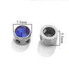 Stainless Steel Round Loose Beads For Diy Jewelry Accessories Electroplated Bracelet Beads