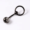 Stainless Steel Round Navel Ring With Electroplating Treatment Unisex Style