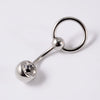 Stainless Steel Round Navel Ring With Electroplating Treatment Unisex Style