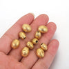 Stainless Steel Round Tube Beads Electroplated Diy Handmade Jewelry Accessories
