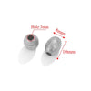 Stainless Steel Round Tube Beads Electroplated Diy Handmade Jewelry Accessories