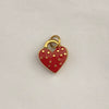 Stainless Steel Rugby Keychain With Rainbow Butterfly Ins Style Electroplating Process