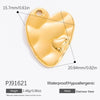 Stainless Steel Shell Starfish And Flower Pendant Necklace Electroplated Jewelry