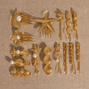Stainless Steel Shellshaped Hairpin Electroplated Women's Headdress