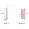 Stainless Steel Simple Cylindrical Matryoshka Doll Jewelry Accessories Handmade Diy Necklace Pendant Electroplated