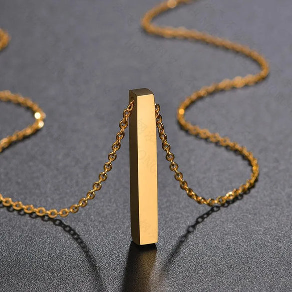 Fashion Geometric 304 Stainless Steel Plating 18K Gold Plated Unisex Necklace