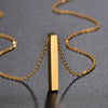 Fashion Geometric 304 Stainless Steel Plating 18K Gold Plated Unisex Necklace