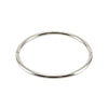 316L Stainless Steel Simple Niche Design Electroplating Round Plain Ring And Bracelet Hand Jewelry