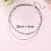 Stainless Steel Simple Style Classic Style Solid Color Necklace