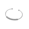 Stainless Steel Simple Style Solid Color Plating Bangle