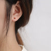 Stainless Steel Small Cute Hanging Earrings Diy Handmade Accessories Vacuum Electroplated