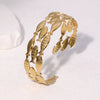 Stainless Steel Small Fish Bracelet For Women 18K Goldplated Highend Simple Fashion Hand Jewelry