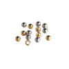 Stainless Steel Smooth Beads Electroplated Jewelry Accessories