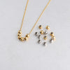 Stainless Steel Smooth Beads Electroplated Jewelry Accessories